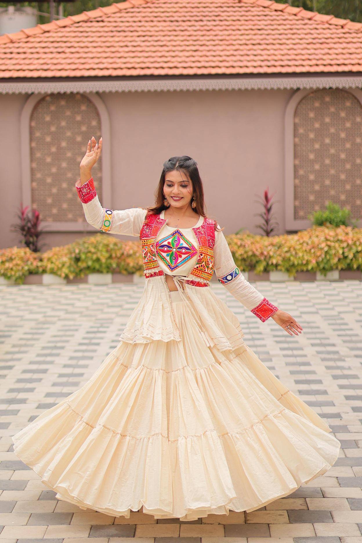 Launching Navratri Special Gamathi Ram 120 Lehenga choli with price